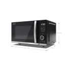 SHARP YC-QS204AEB Mikrohullámú sütő