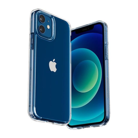 Spigen Ultra Hybrid Apple iPhone 12 / 12 Pro tok, Crystal Clear, átlátszó