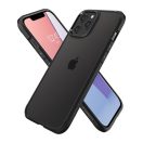 Spigen Ultra Hybrid Apple iPhone 12 / 12 Pro tok, Matte Black, fekete