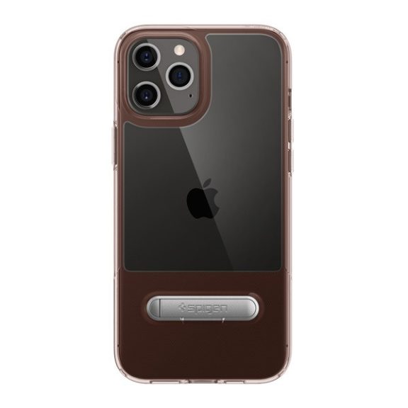 Spigen Slim Armor Essential Apple iPhone 12 Pro Max tok, Rose Crystal, átlátszó