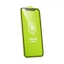 Apple iPhone 12 mini, 5D Full Glue Nano teljes kijelzős üvegfólia, fekete