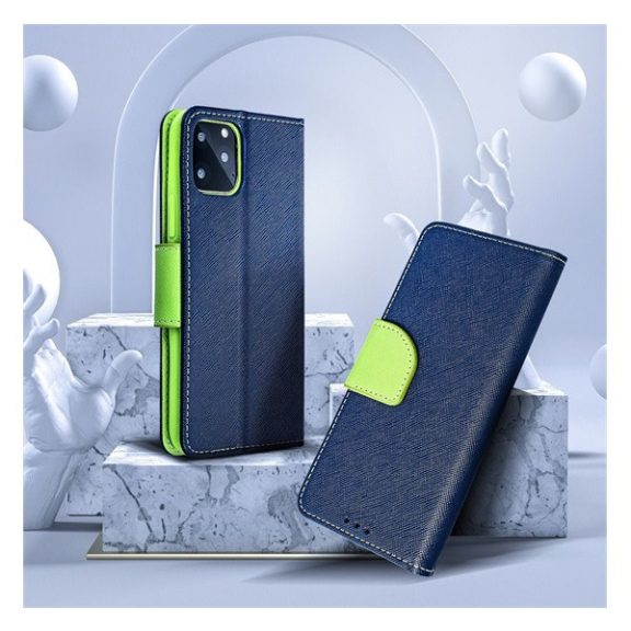 Fancy Xiaomi Redmi 9A flip tok, kék-lime