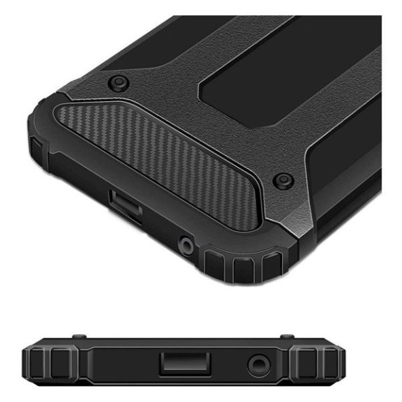 Forcell Armor hátlap tok Xiaomi Redmi 9A, fekete