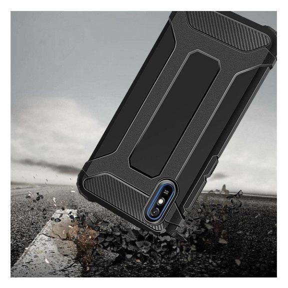 Forcell Armor hátlap tok Xiaomi Redmi 9A, fekete