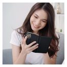Magnet Huawei P Smart 2021 mágneses flip tok, fekete