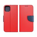 Fancy Samsung A426 Galaxy A42 flip tok, piros-kék