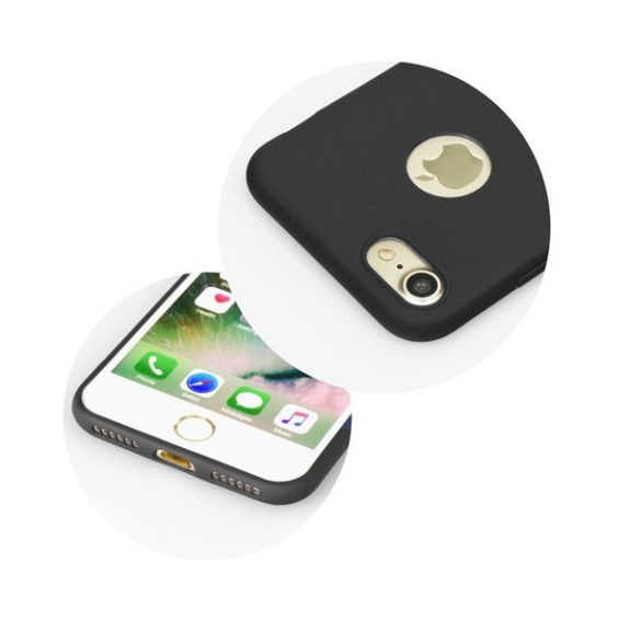 Forcell Soft Xiaomi Redmi 9C szilikon tok, fekete