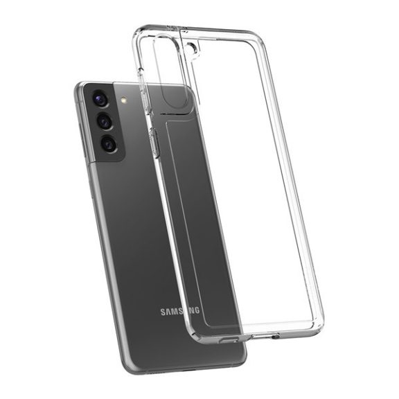 Spigen Crystal Hybrid Samsung G996 Galaxy S21+ tok, Crystal Clear, átlátszó