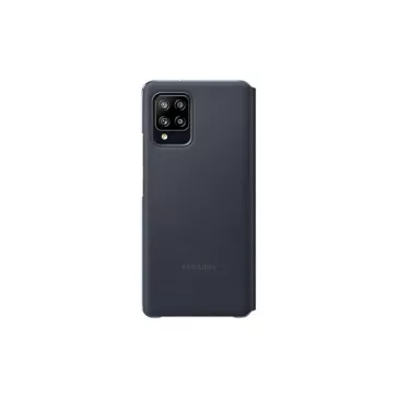   Samsung Galaxy A42 LED View Cover, gyári flip tok, fekete, EF-EA426PBE
