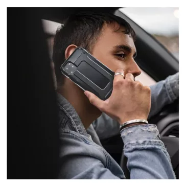   Forcell Armor hátlavédő tok, Samsung Galaxy A52/A52s, fekete