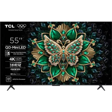 TCL 55C6K 4K UHD Smart QD-Mini LED Televízió