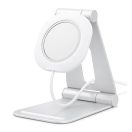 Spigen MagFit MagSafe töltőpad tartó állvány, fehér