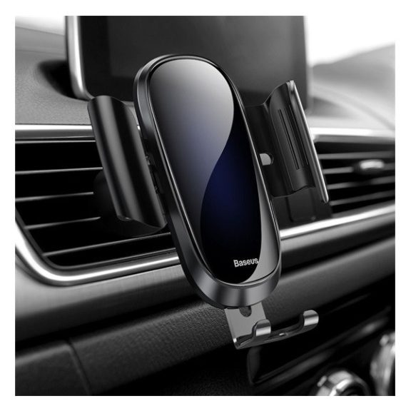 Baseus Gravity univerzális autós tartó, szellőzőrácsba, fekete