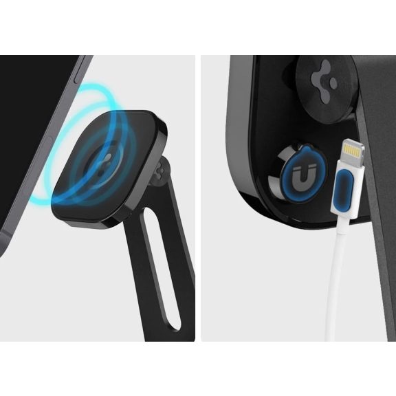 Spigen OneTap S310M Magsafe állvány, fekete