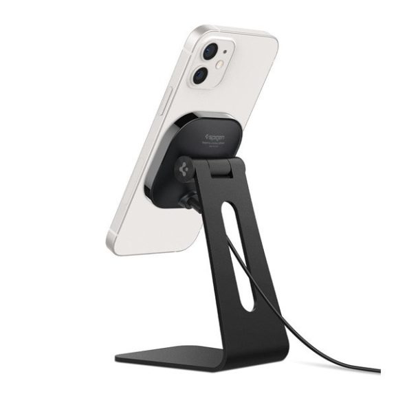 Spigen OneTap S310W Magsafe vezetéknélküli wireless töltő állvány, fekete