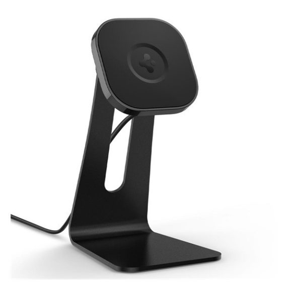 Spigen OneTap S310W Magsafe vezetéknélküli wireless töltő állvány, fekete