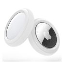 Spigen Silicone Fit Apple AirTag tok, fehér (2db)