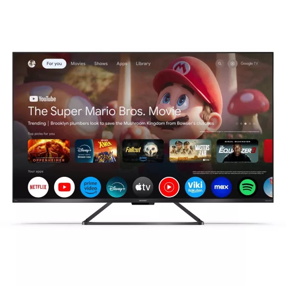 SHARP 55GR8265E UHD 4K 144Hz QLED Google Televízió harman/kardon hangszórókkal