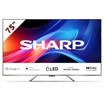 SHARP 75GP7265E UHD 4K QLED Google Televízió