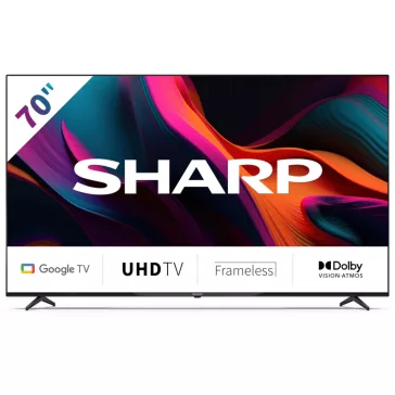 SHARP 70GL4260EB UHD 4K Google Televízió