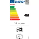 SHARP 32HF2265EW HD Ready LED LCD Google Televízió, fehér