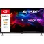 SHARP 43HP5265E Ultra HD 4K QLED Google Televízió