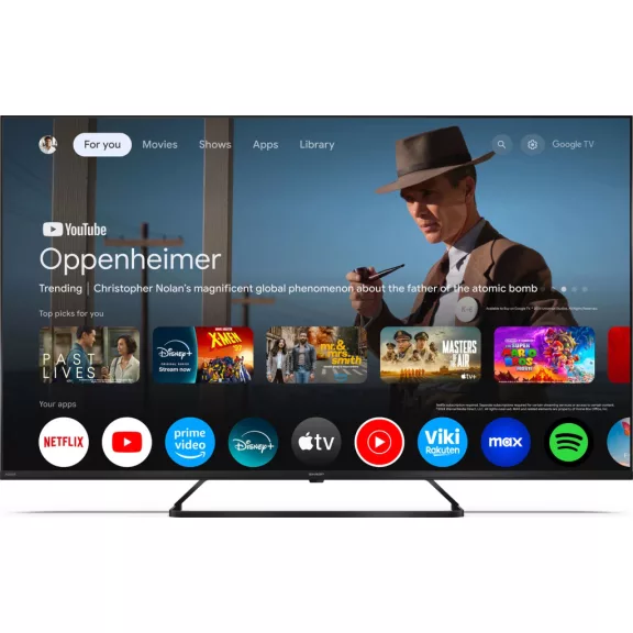 Sharp 50HP6265E Ultra HD 4K QLED Google Televízió