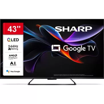 SHARP 43HR7265E UHD 4K 144Hz QLED Google Televízió