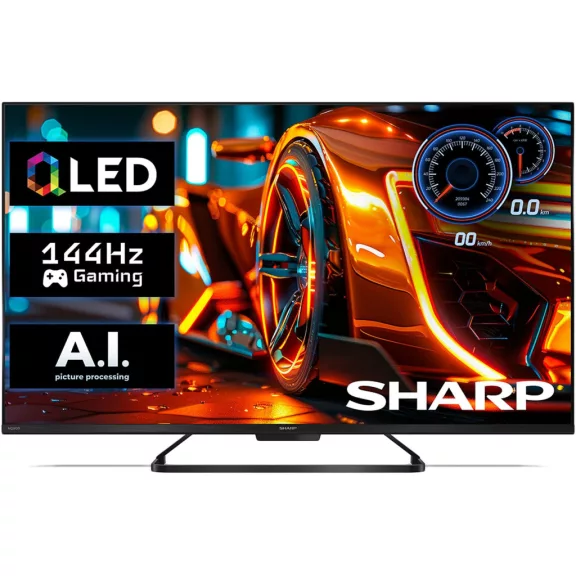 SHARP 43HR7265E UHD 4K 144Hz QLED Google Televízió