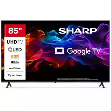 SHARP 85HP5265E 215cm-es 4K Ultra HD QLED Google TV