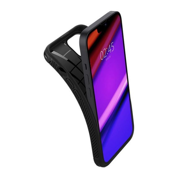 Spigen Rugged Armor Apple iPhone 13 tok, Matte Black, fekete