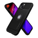 Spigen Rugged Armor Apple iPhone 13 tok, Matte Black, fekete
