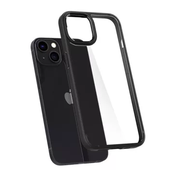 Spigen Ultra Hybrid Apple iPhone 13 tok, Matte Black, fekete