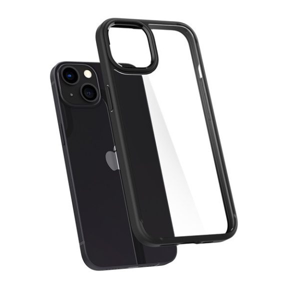 Spigen Ultra Hybrid Apple iPhone 13 tok, Matte Black, fekete