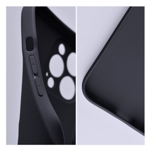 Forcell Soft Apple iPhone 13 szilikon tok, fekete