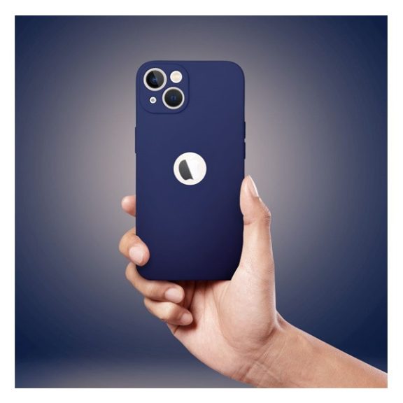 Forcell Soft Apple iPhone 13 Pro szilikon tok, sötét kék