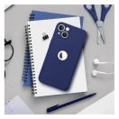 Forcell Soft Apple iPhone 13 Pro Max szilikon tok, sötét kék