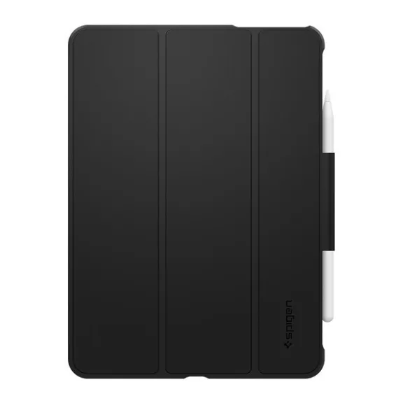 Spigen Smart Fold Plus Apple iPad Pro 11" (2021) / Air 4 (2020) / Ipad Air 11" (2024) oldalra nyíló tok, fekete