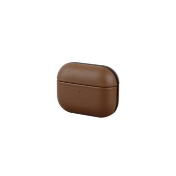 Uniq Terra Apple Airpods (3. gen) bőr tok, barna