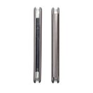 Forcell Elegance oldalra nyíló hátlap tok Samsung Galaxy S22+, szürke