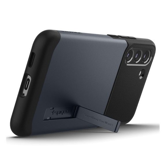 Spigen Slim Armor Samsung Galaxy S22+ tok, Metal Slate, sötétkék