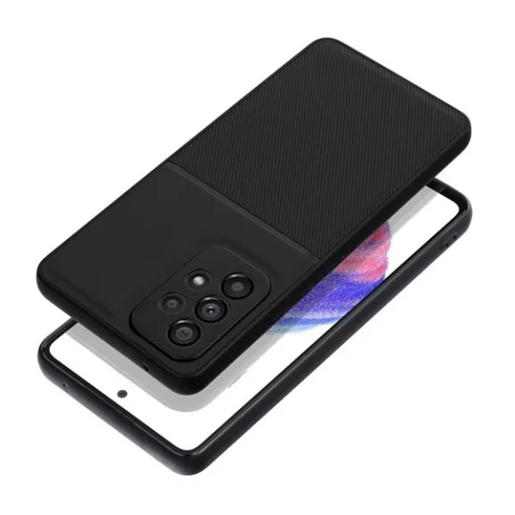 Forcell Noble hátlap tok, Samsung Galaxy  A53 5G, fekete