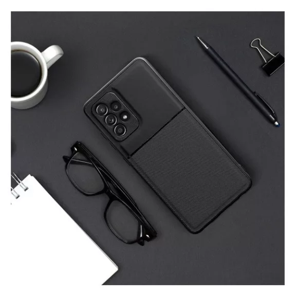 Forcell Noble hátlap tok, Samsung Galaxy  A53 5G, fekete
