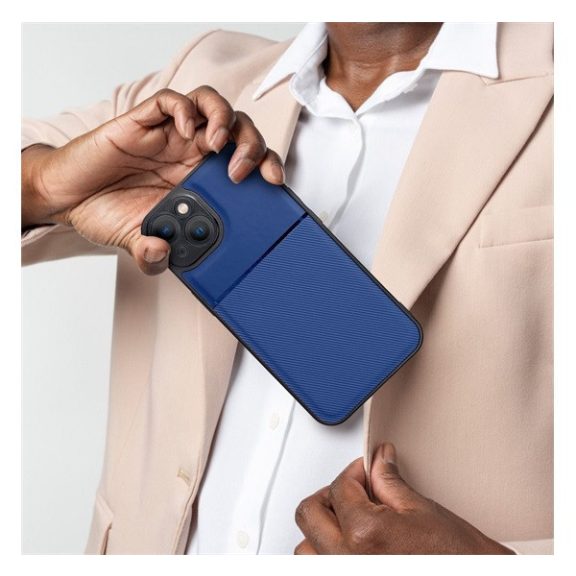 Forcell Noble hátlap tok, Xiaomi Redmi 10/Redmi Note 11 LTE, kék