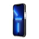 Karl Lagerfeld Choupette Head TPE szilikon hátlap tok Apple iPhone 13, fekete