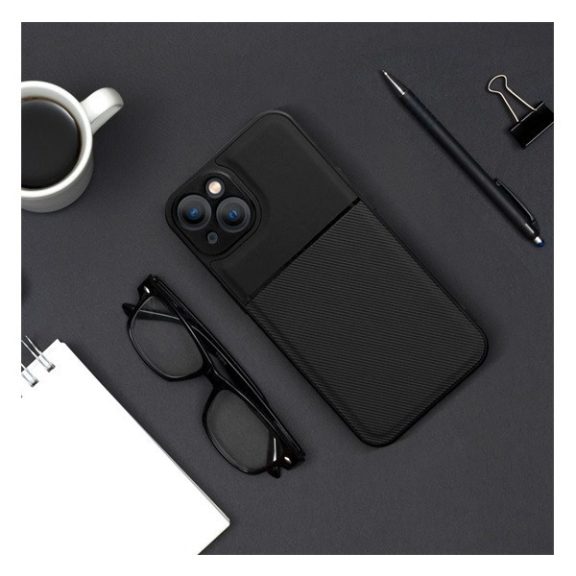 Forcell Noble hátlap tok, Xiaomi Redmi Note 11/11S, fekete