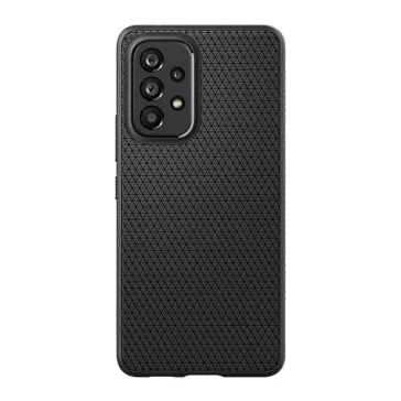   Spigen Liquid Air Samsung Galaxy A53 tok, Matte Black, fekete