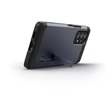   Spigen Tough Armor Samsung Galaxy A53 5G tok, Metal Slate, sötétkék, szürke