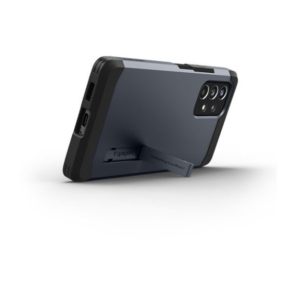 Spigen Tough Armor Samsung Galaxy A53 5G tok, Metal Slate, sötétkék, szürke