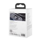 Baseus Grain Pro hálózati gyorstöltő adapter 2xUSB, 24W, fekete